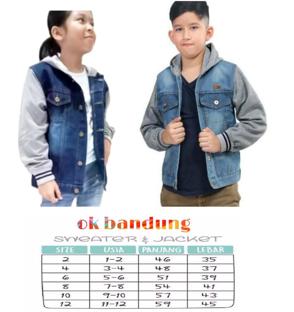 COD - Jaket Anak Laki-Laki- Pakaian 
