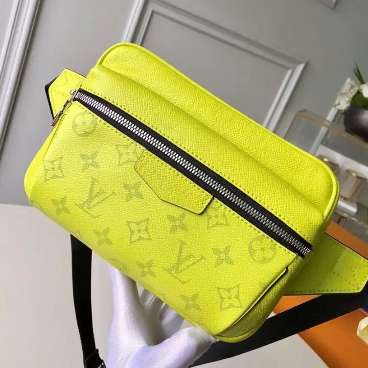 yellow lv bag