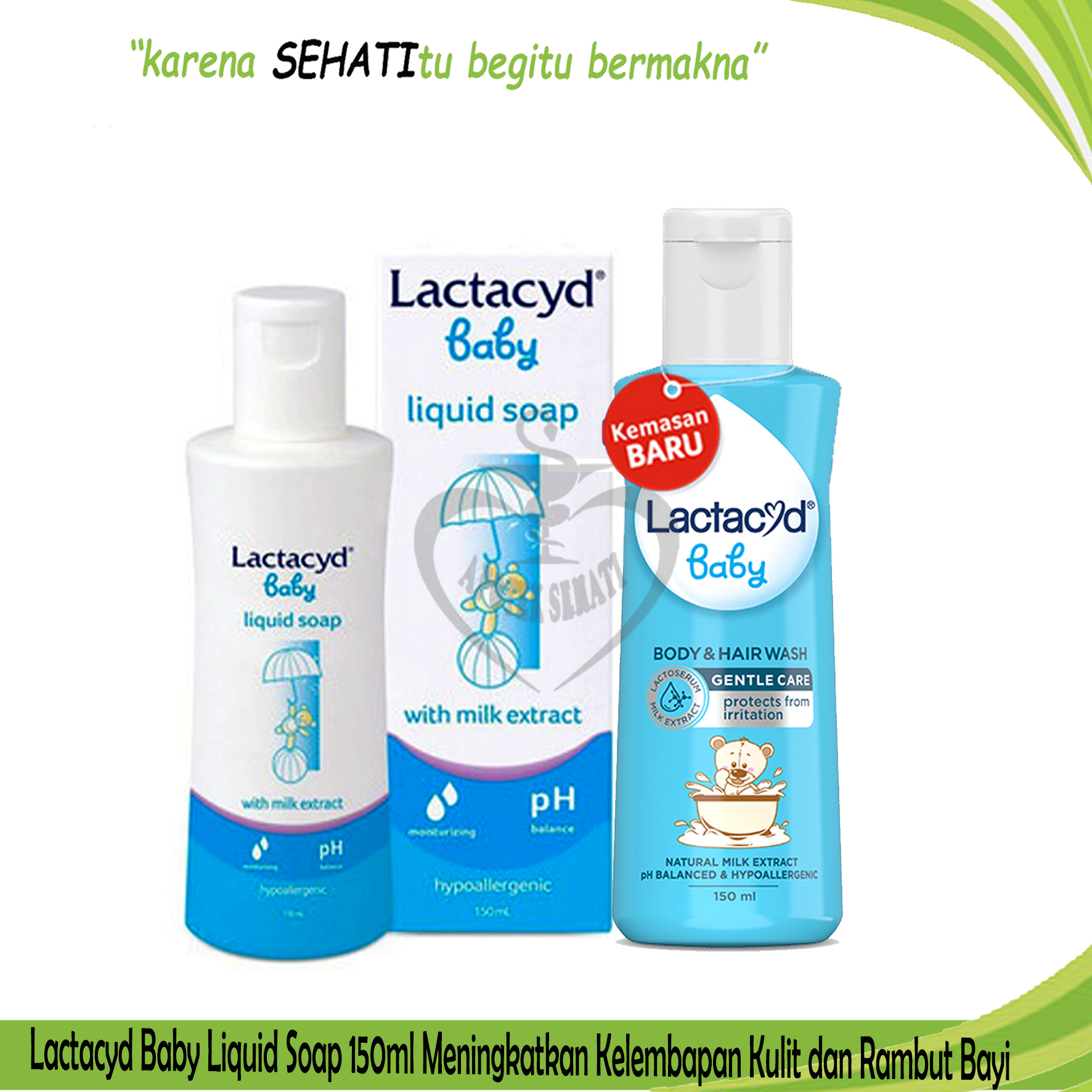 Lactacyd Baby Liquid Melindungi Kulit Bayi Iritasi Lazada Indonesia