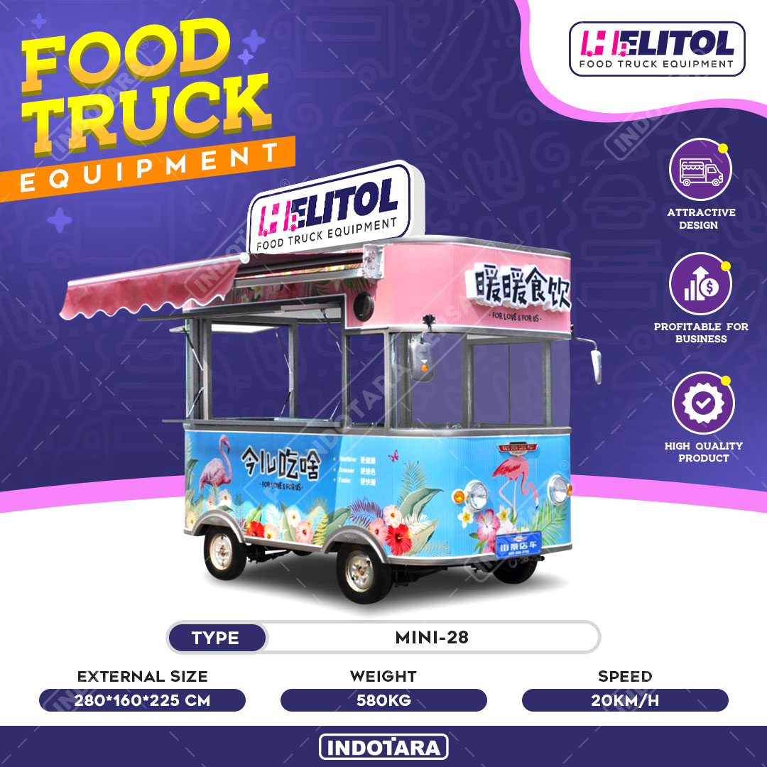 Truk Makanan \/ Food Truck Helitol - Mini 28 | Lazada Indonesia