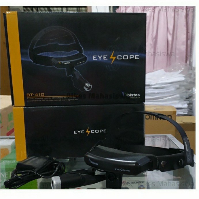 Bisa COD BISTOS headlamp BT410 medical headlamp/lampu kepala medis