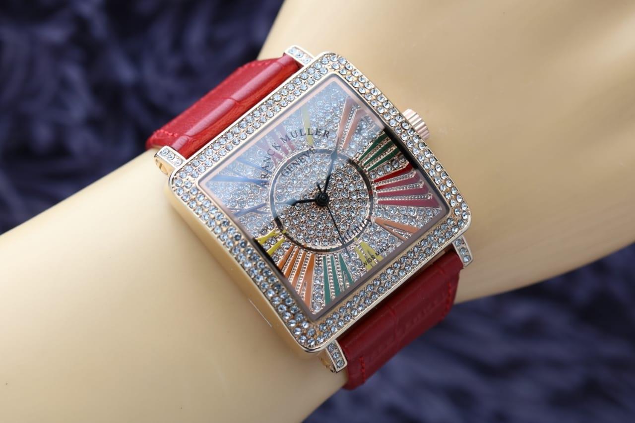 everest toys Jam Tangan FRANK MULLER_jam tangan fashion wanita_model kotak_kualitas premium