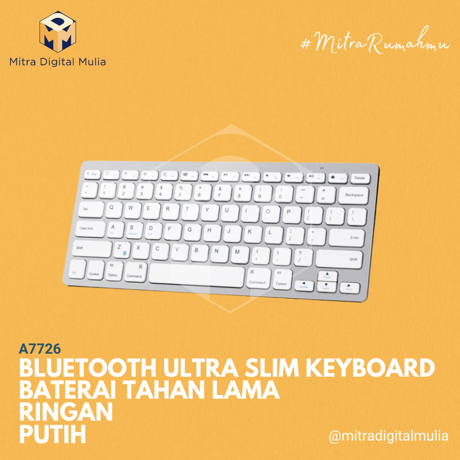 Anker A7726 Ultra Slim Bluetooth Keyboard Lazada Indonesia