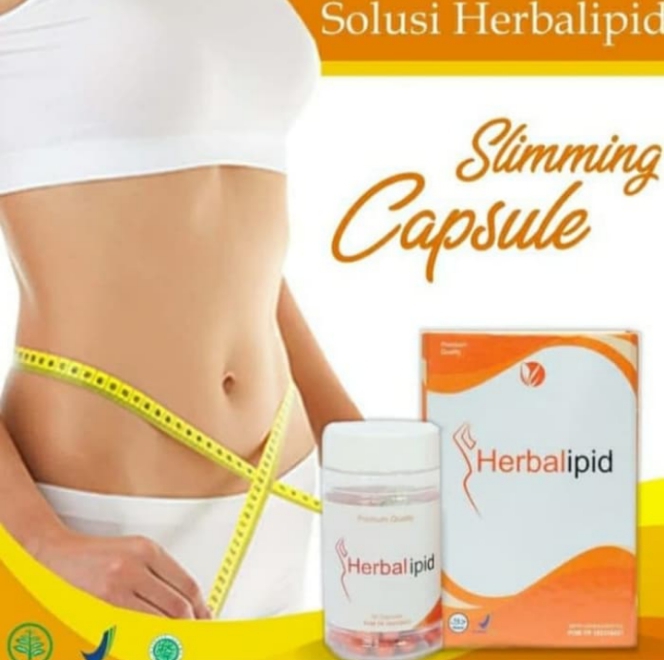 Herbalipid Slimming Original Obat Pelangsing Tubuh Herbal Lulus Uji Bpom Pom Tr 183318431 Lazada Indonesia