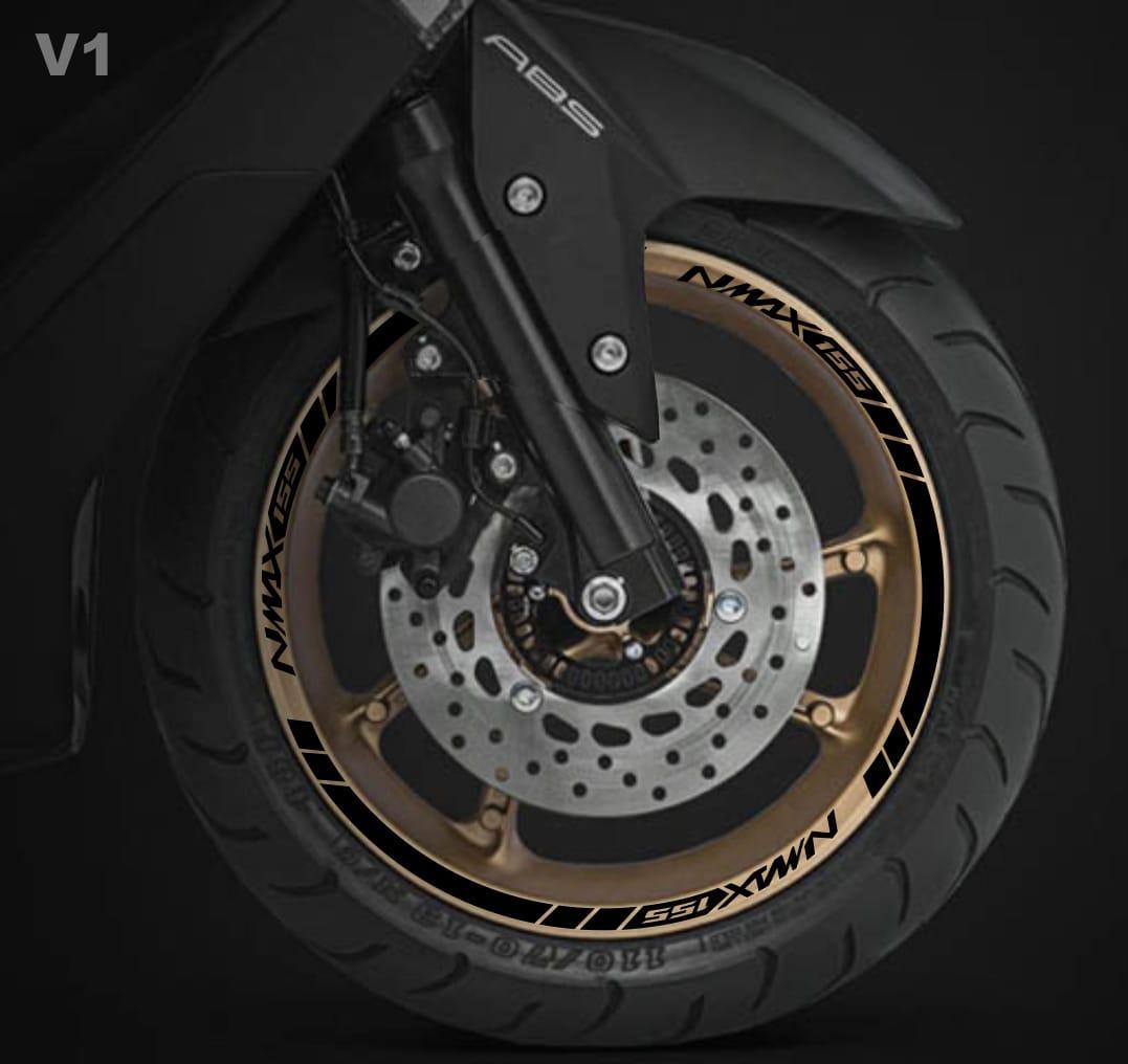 ME Cutting Sticker - for YAMAHA VELG NMAX – Stiker NMAX – HITAM