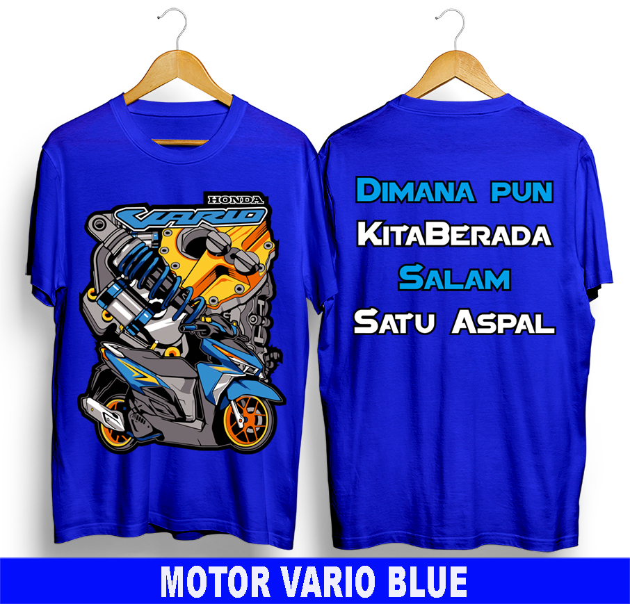 Jual Kaos Pria Modifikasi Motor Vario Terbaru Lazadacoid