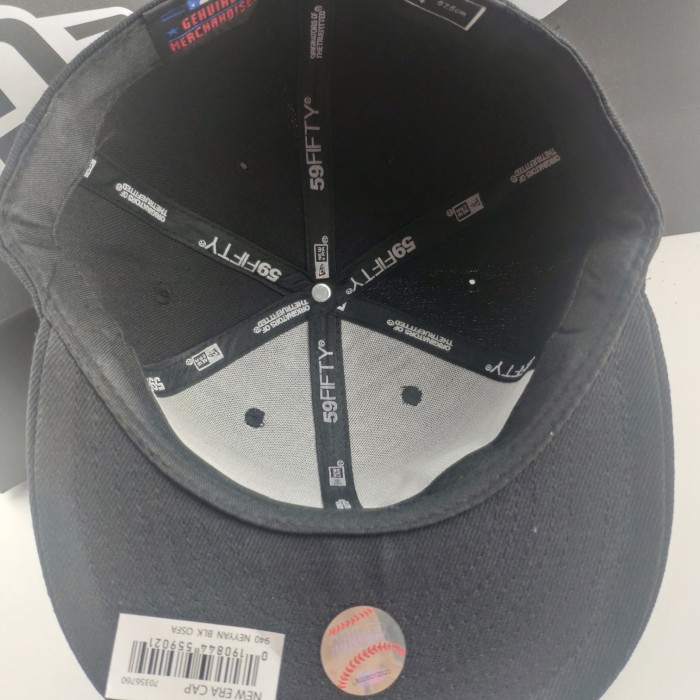 Lagi Promo Topi Fitted Hat Baseball MLB New Era 59Fifty NY Yankees Hitam  Putih - black Terbatas | Lazada Indonesia