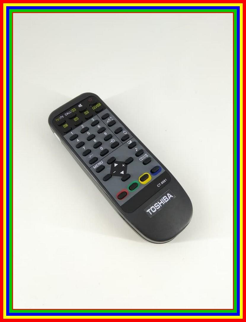 Remot Remote TV Toshiba Tabung Bomba Ct-9881 Original Pabrik / Kw