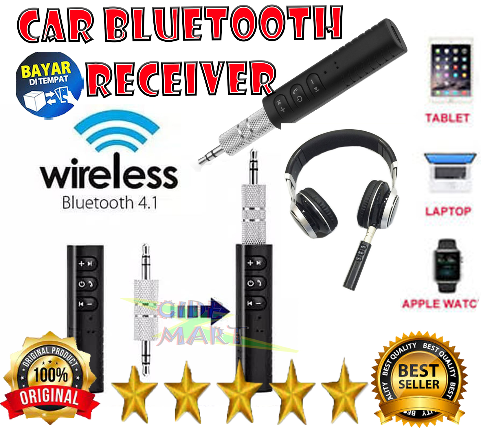 Bluetooth Receiver Bt450 Bluetooth Headphones Buy Wireless