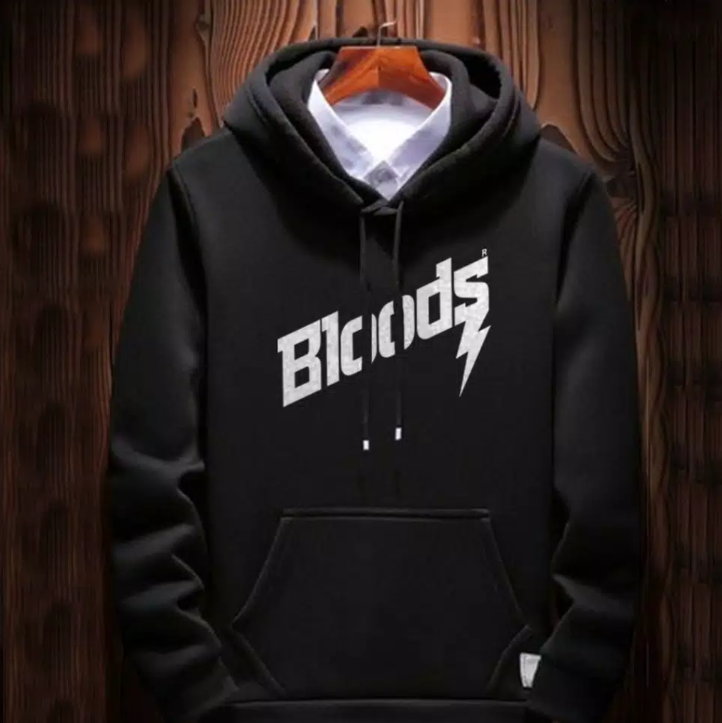 SWITER HOODIE BLOODS BLACK | Lazada 