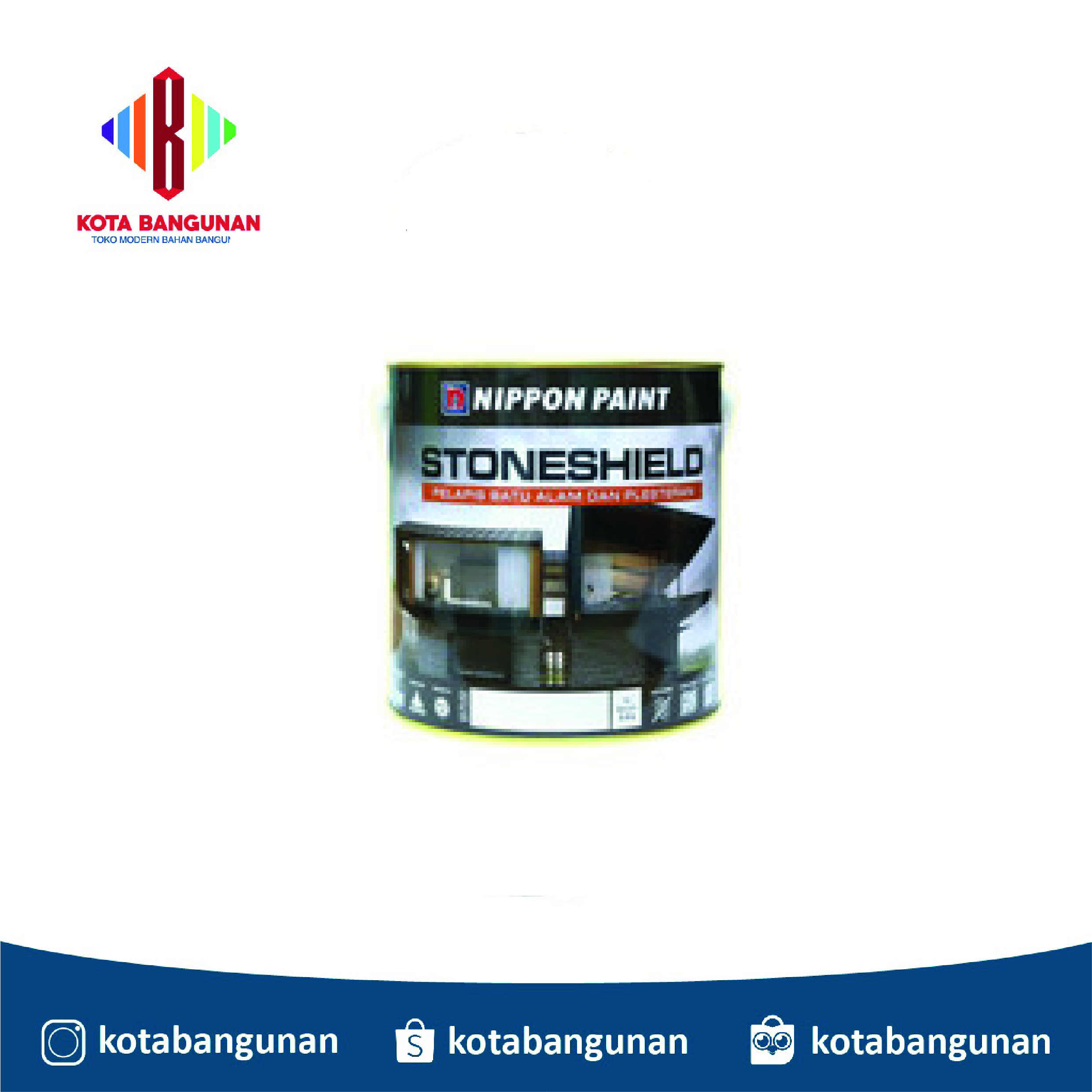 cat nippon paint Stone Shield Lazada Indonesia
