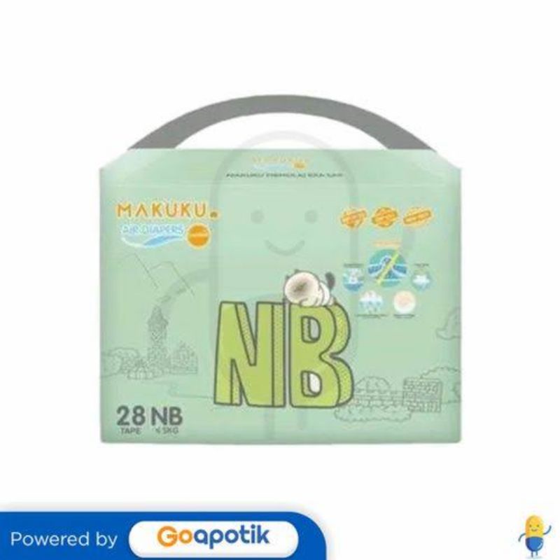 pampers Makuku air diapers Comfort NB 28 | Lazada Indonesia