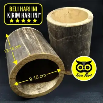 Mainan Sarang Burung Lovebird Bambu Gila Hitam Viral Master