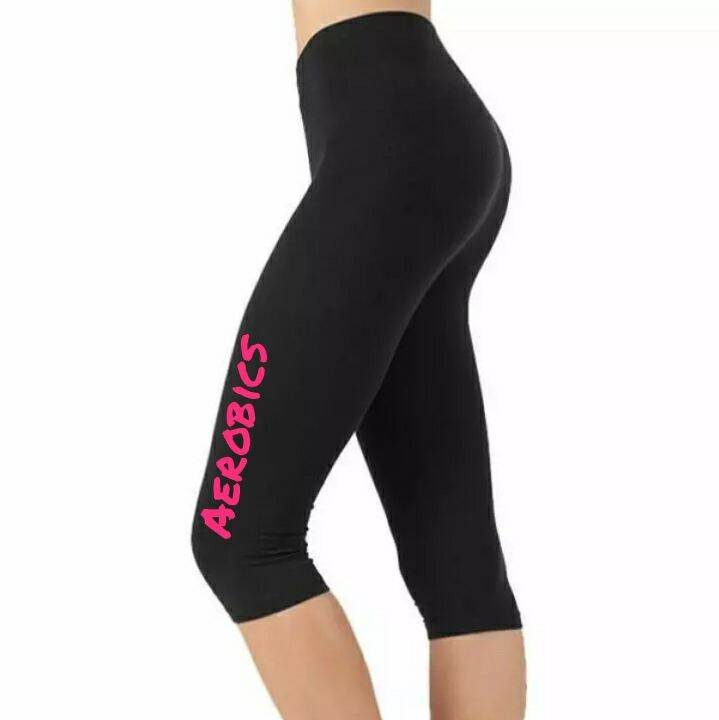 terbaru. celana legging sport 3/4 