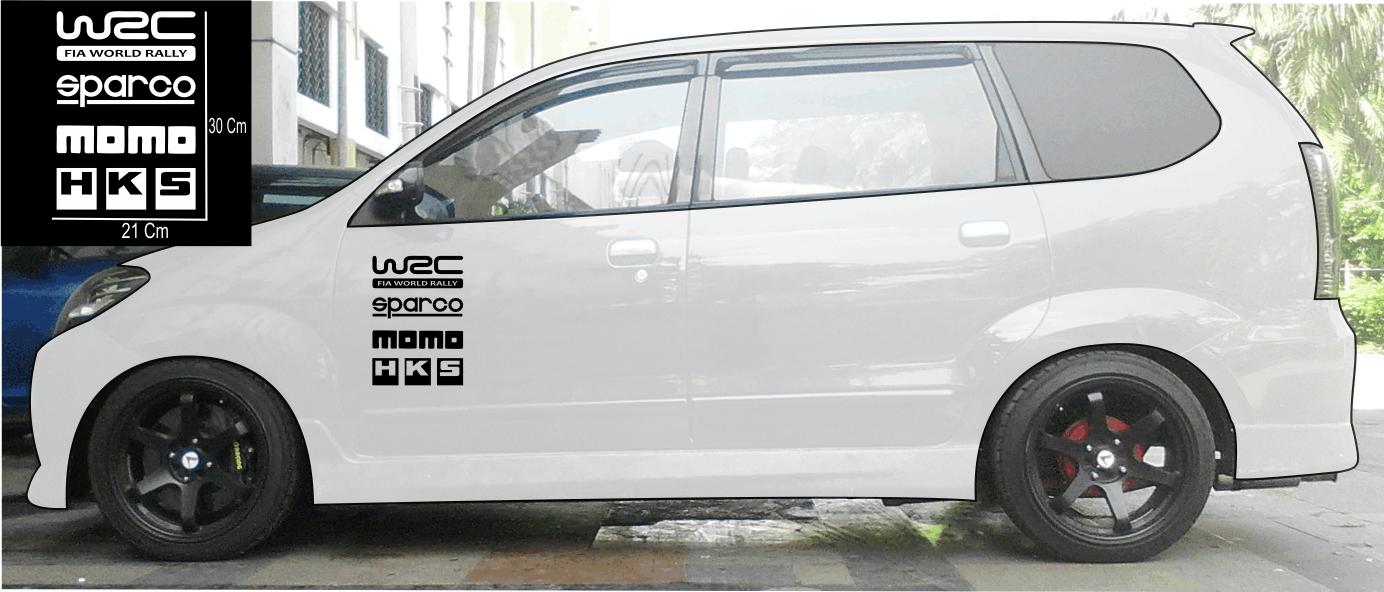 Cutting Sticker Mobil Stiker Tulisan Racing Keren Lazada Indonesia