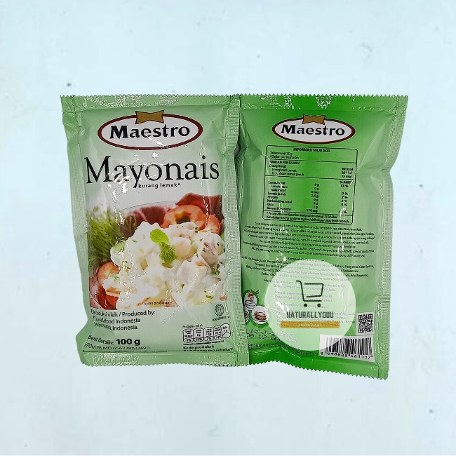 Maestro Mayonnaise Mayones Mayonais 100Gram Lazada Indonesia