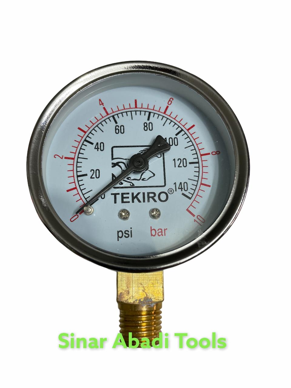 TEKIRO PRESSURE GAUGE COMPRESSOR 10 BAR TEKIRO Lazada Indonesia