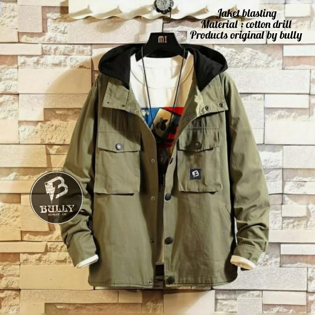 jaket cotton drill