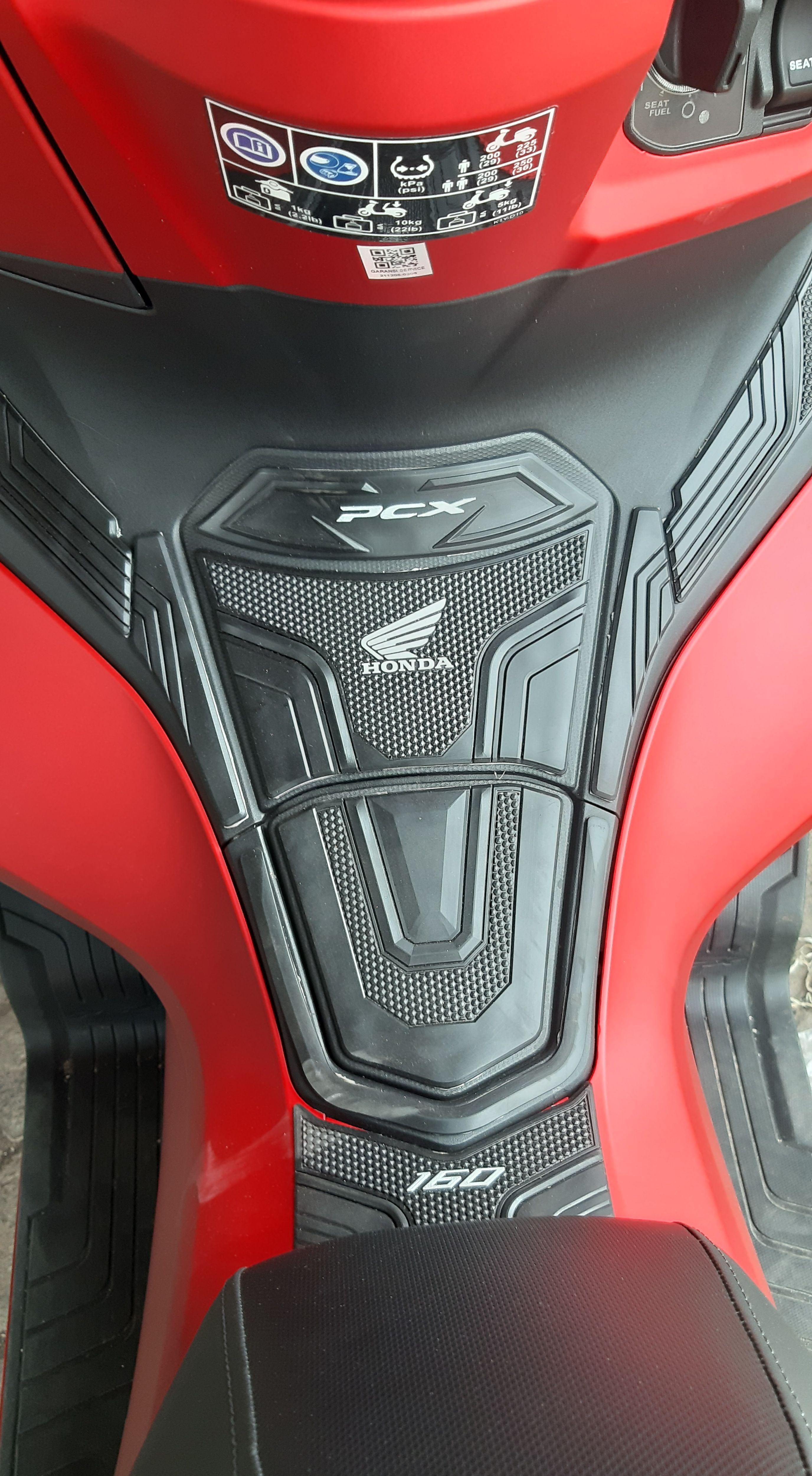 Mới nhất Honda Oggy 160cc Sticker/nhãn dán Đề-can cao su dày cao su