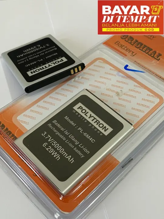 Polytron Rocket R3 R2407 Pl6m4c Pl604 Pl 6m4c Pl 604 Rocket R2 R2406 Original Baterai Batrai Batre Battre Batery Batere Politron Lazada Indonesia