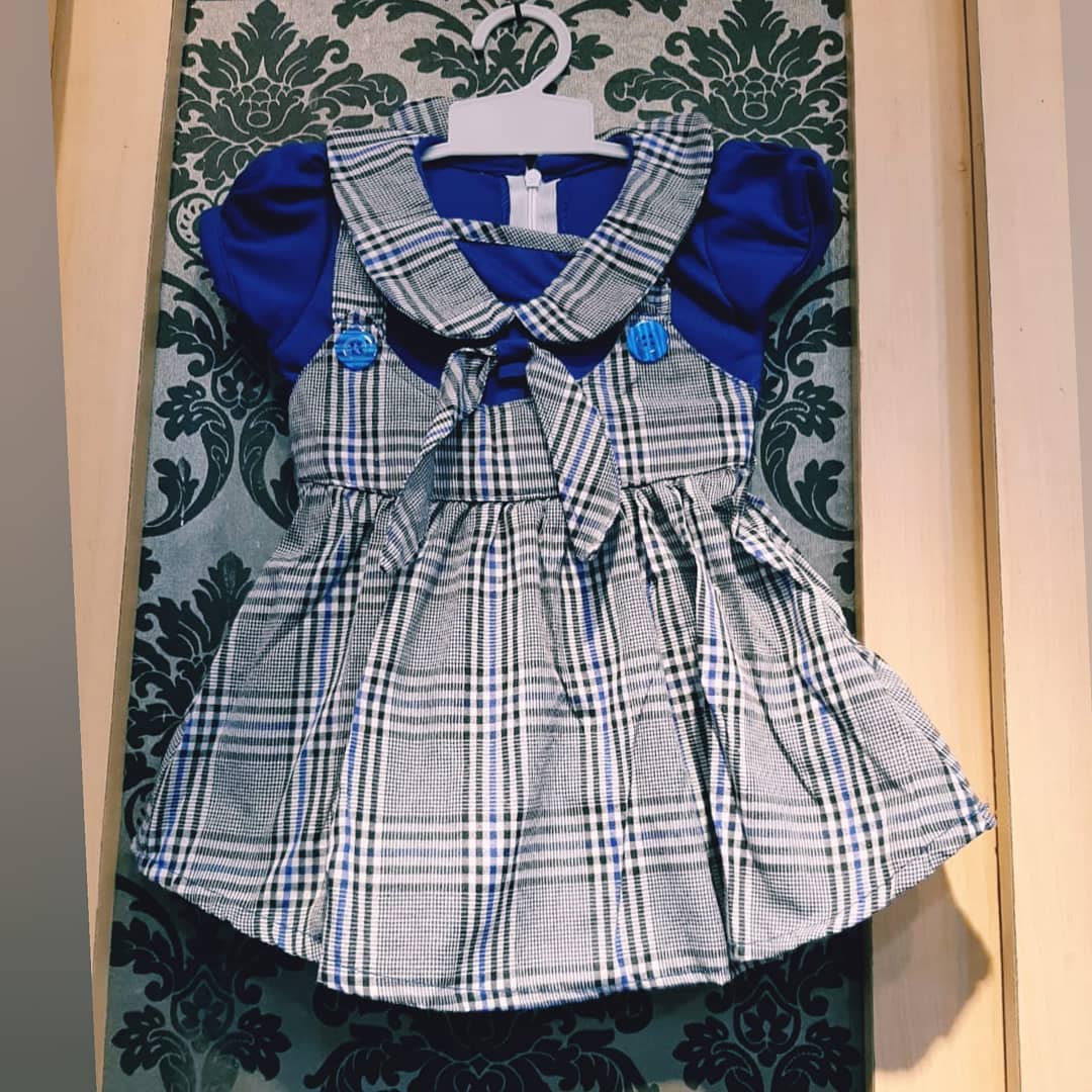 Plaid Burberry Baby Dress Replica Priskilla Cell SHAFA KIDS BO KF