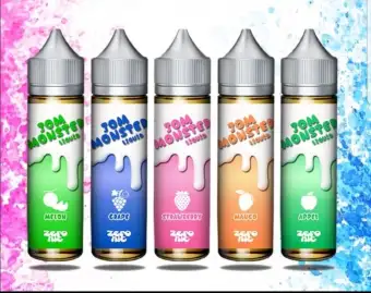 Liquid Jom Monster Non Nikotin 60 Ml 5 Varian Rasa Lazada