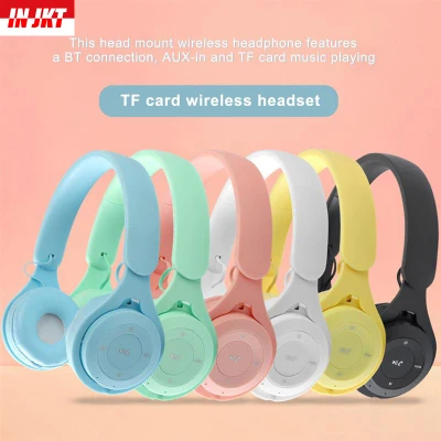 JKT Headphone Bluetooth FULL BASS Y08 Macaron Headset Bluetooth Wireless Headphone Gaming Earphone Earbuds Foldable Bluetooth 5.0 with Mikrofon HIFI Stereo TF Card for FM Musik Garansi 1 Bulan