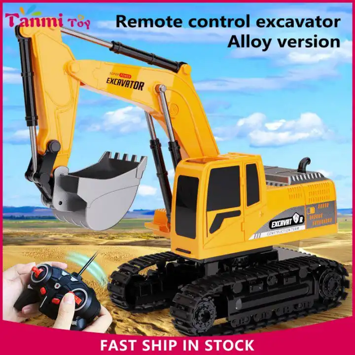 remote control digger toy