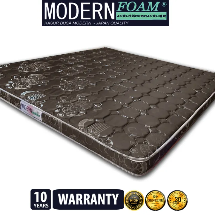 Kasur Busa Modern Foam Uk 180x200x10 Garansi 10 Tahun Lazada Indonesia