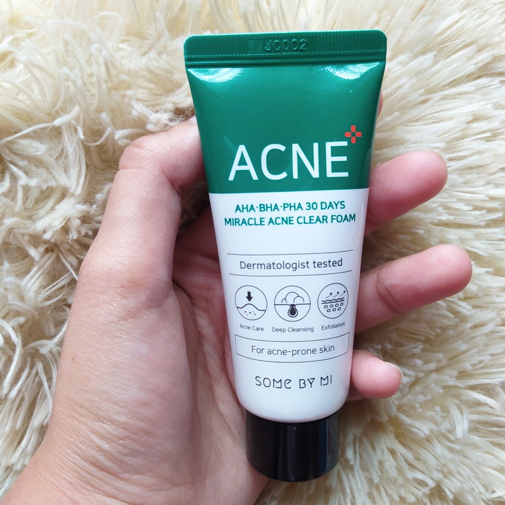 SOMEBYMI 30DAYS MIRACLE ACNE CLEAR FOAM some by mi sabun cuci muka foam ...