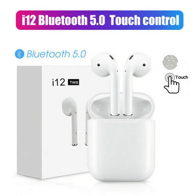 cara menggunakan earphone bluetooth i12