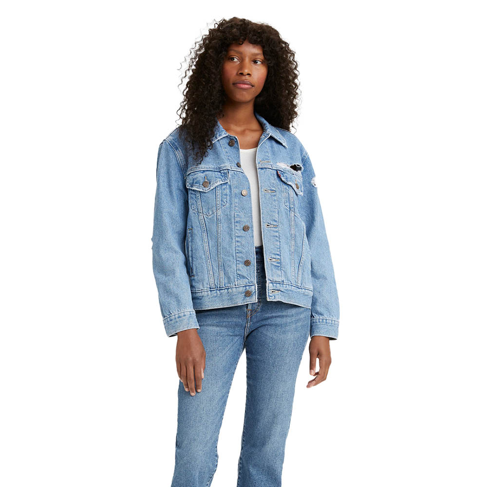 Jual Blue Denim Jacket Womens Terbaru 