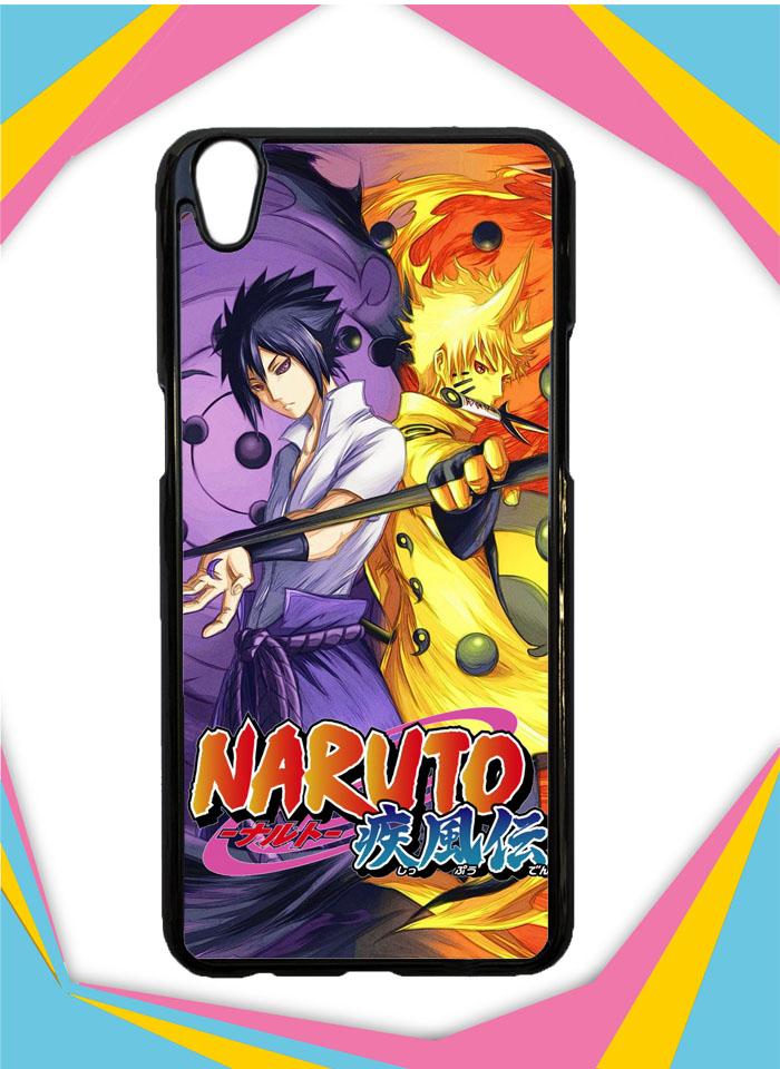 Casing Hardcase Custom OPPO NEO 9 NARUTO AND SASUKE ANIME MANGA J0318 Case Cover
