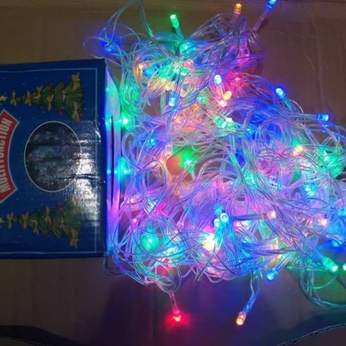 lampu tumbler 10led hias agustusan lampu natal lampu lebaran