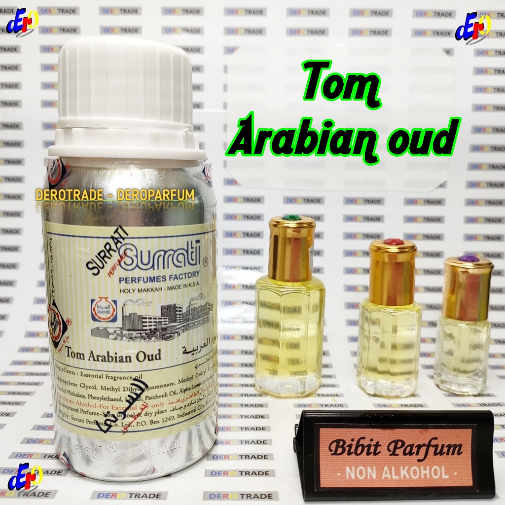 PARFUM TOM ARABIAN OUD BY SURRATI BIBIT MINYAK WANGI NON ALKOHOL