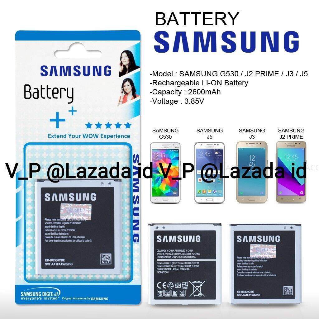 Baterai Samsung Samsung J2 Pro Battery Original Baterai Samsung