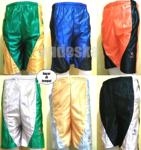 Celana Kolor - Celana Pendek Pria - Boxer - Celana olahraga Pria Wanita Bahan Paragon - Celana Santai Size (L) Warna Random - Andeska jaya