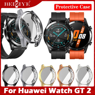 Đối với đồng hồ for Huawei Watch GT 2 46mm Vỏ TPU mạ mỏng Vỏ bảo vệ đệm mềm cho đồng hồ huawei gt2 46mm Khung vỏ chống xước Phụ kiện đồng hồ thông minh thumbnail