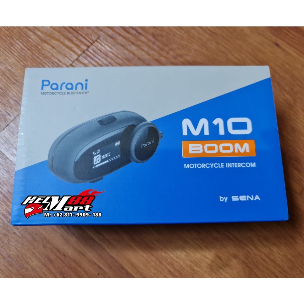 Intercom PARANI M10 BOOM WIRED Motorcycle Bluetooth Intercom by