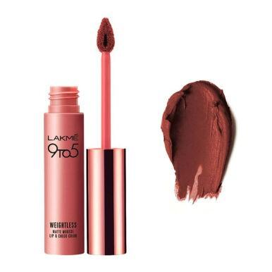 burgundy lush lakme 9 to 5