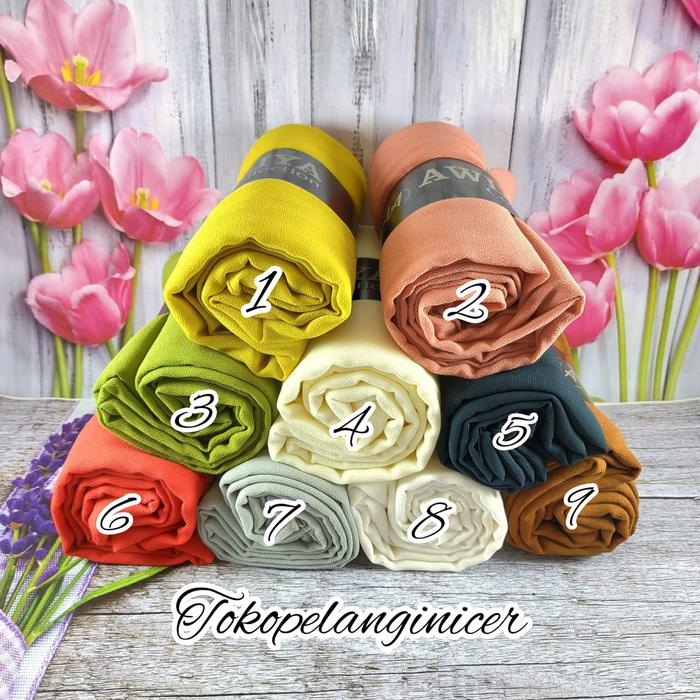 PASHMINA SABYAN Hijab Kerudung Diamond Italiano Tokopelanginicer