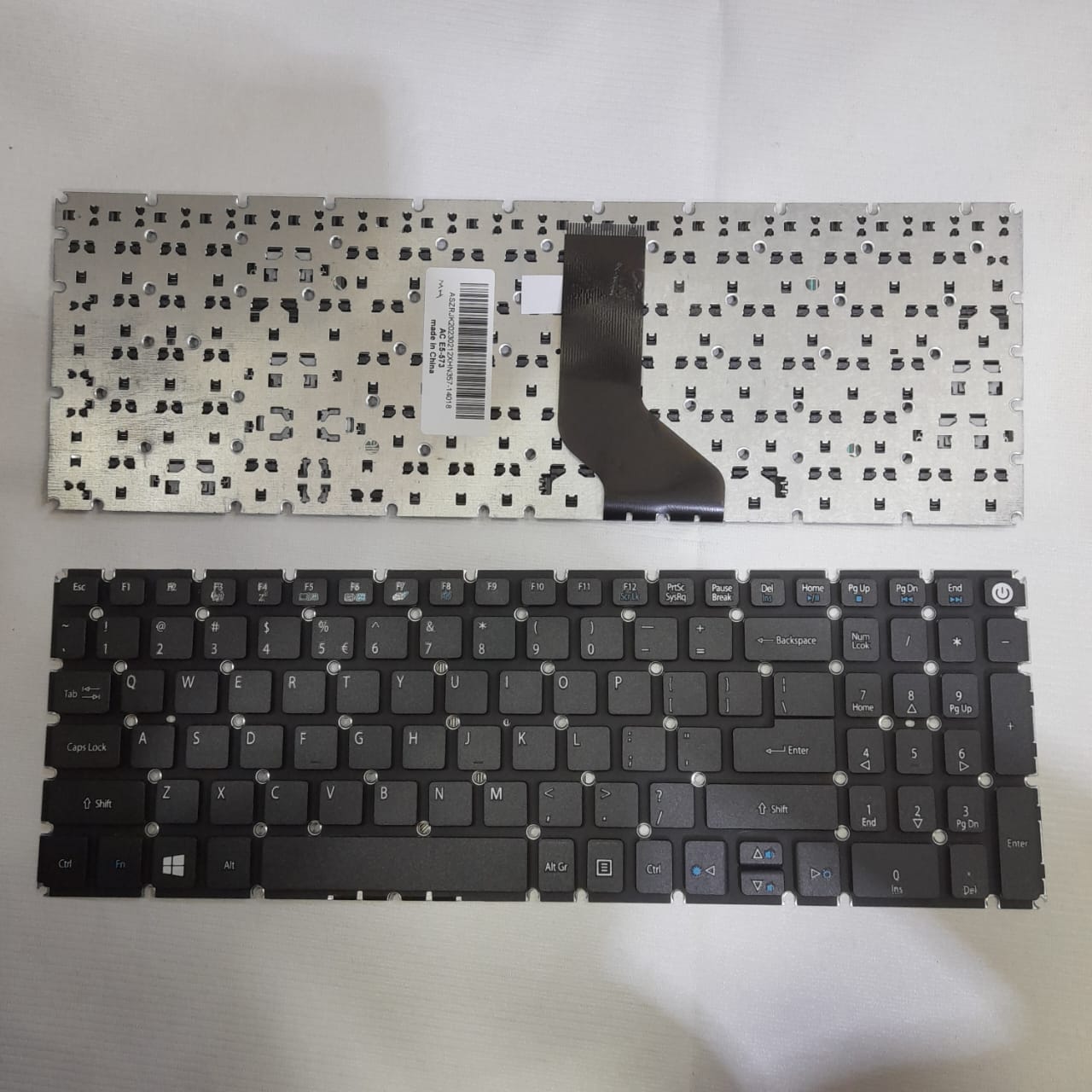 Tastiera Per Notebook Acer Aspire – UK Layout Nero – Compatibile Con A315-21, A515-51, V3-575G E Altri Modelli