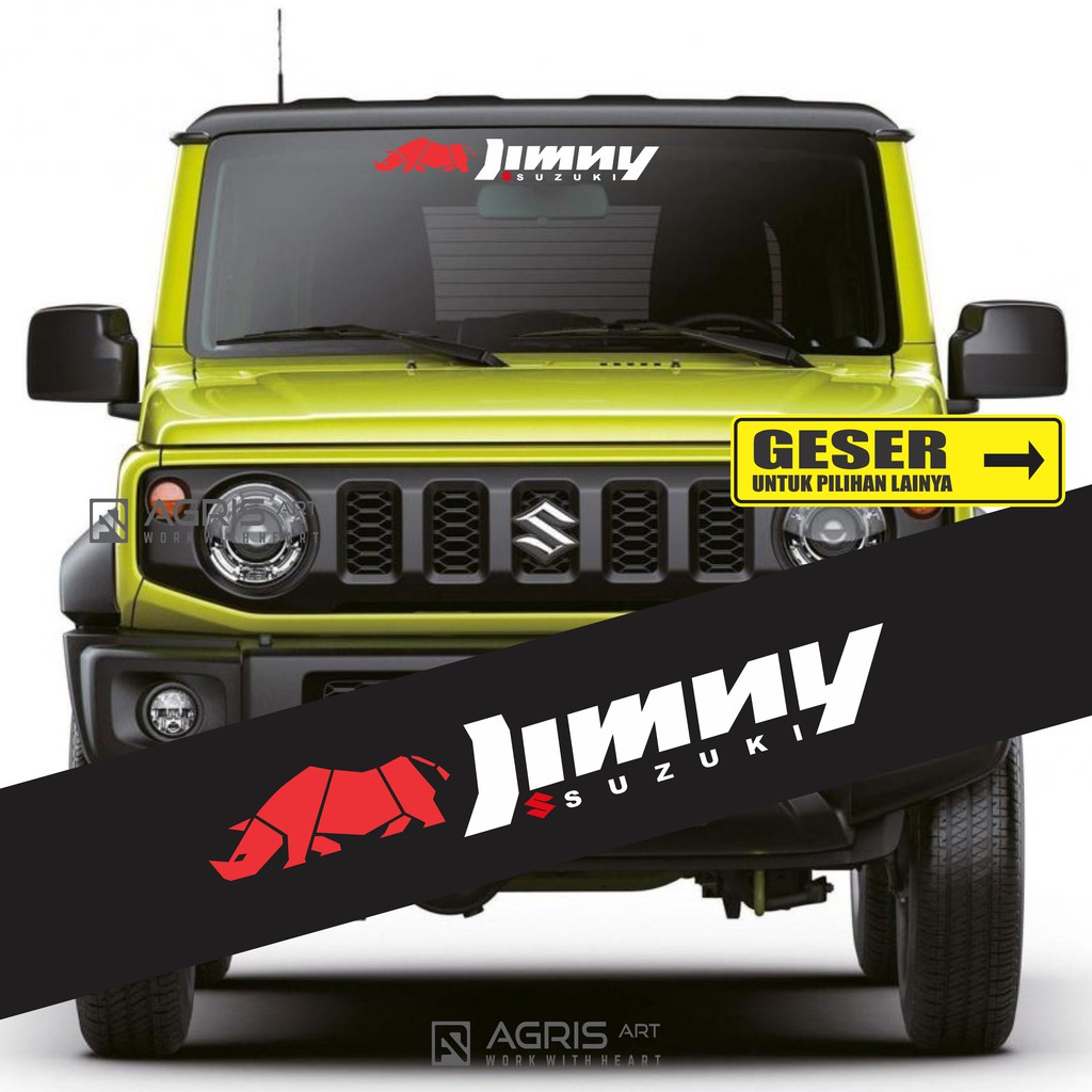 Stiker mobil jimny sticker kaca mobil jimny stiker kaca mobil jeep