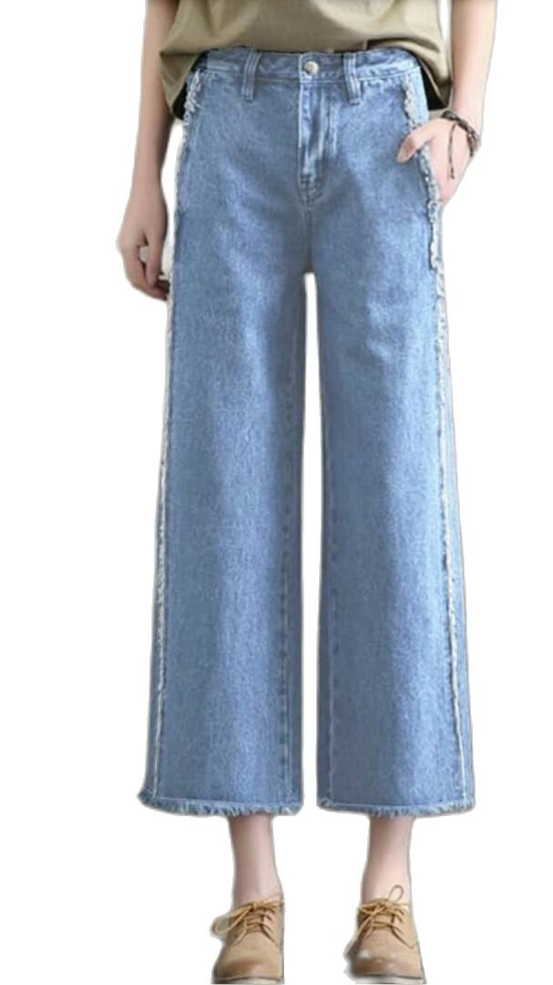 Celana Kulot Jeans Safqi Long Pants 