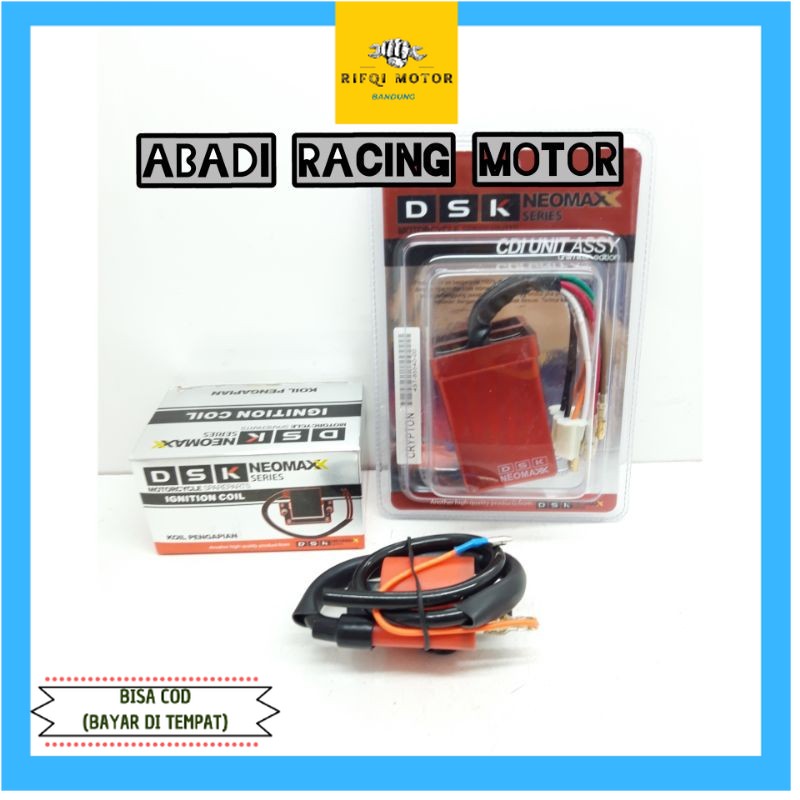 CDI DSK DAN KOIL COIL UNLIMITER RACING VEGA LAMA CRYPTON SETARA BRT ...