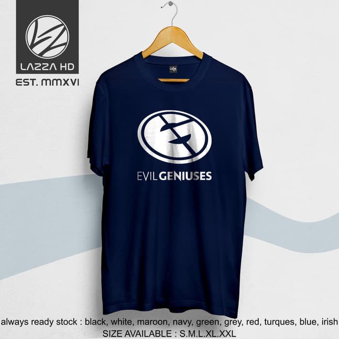 Kaos Tshirt Distro DOTA 2 EVIL GENIUSES 
