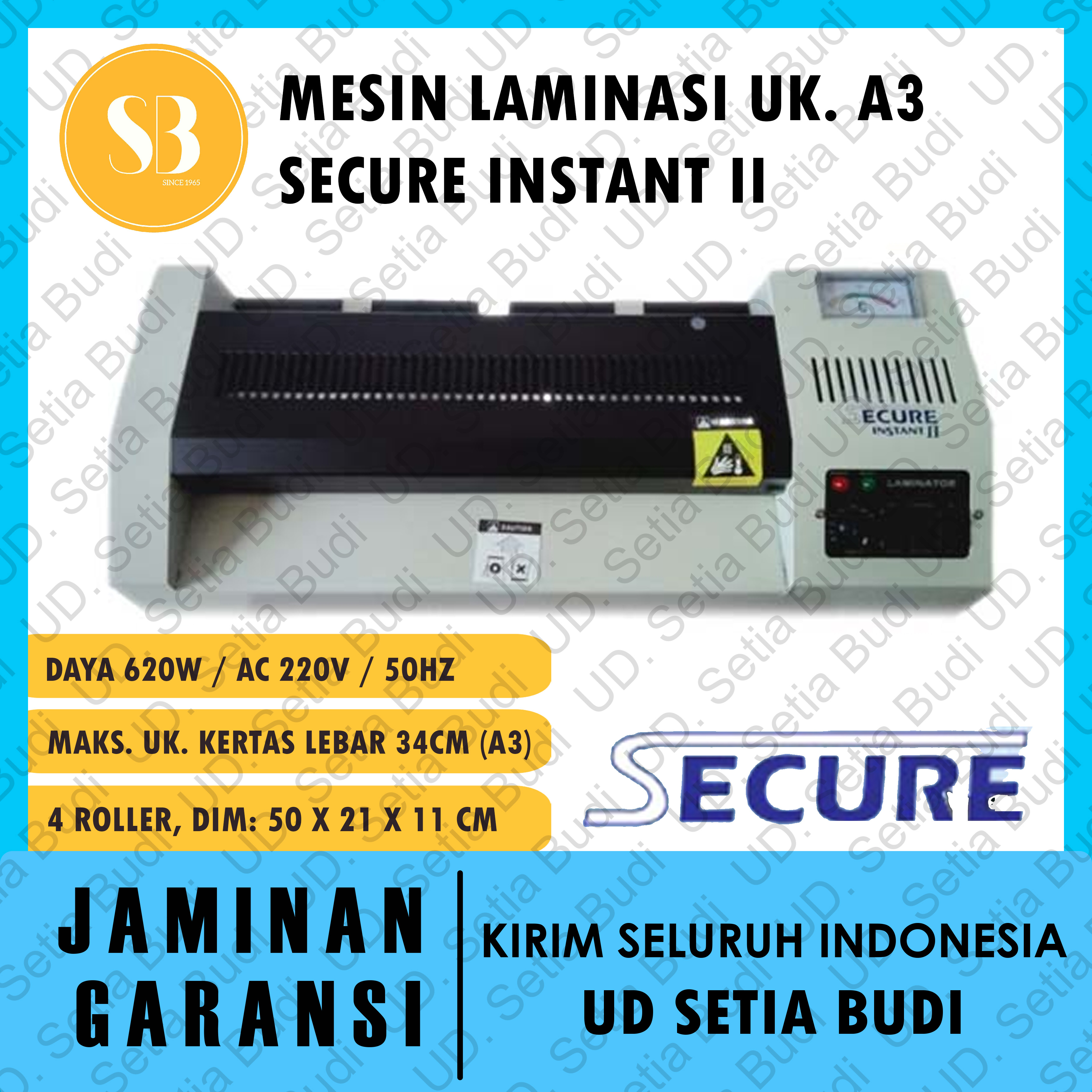 Mesin Laminasi A3 Instant II Secure Laminating Machine Lazada Indonesia
