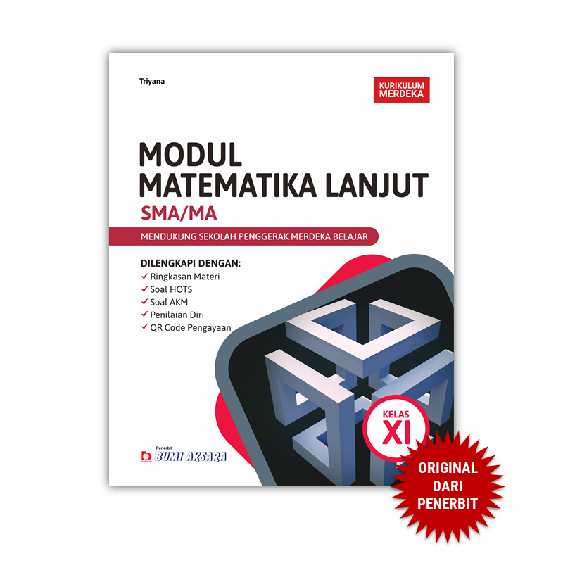 Modul Matematika Lanjut Sma Ma Kelas Xi Kurikulum Merdeka Lazada