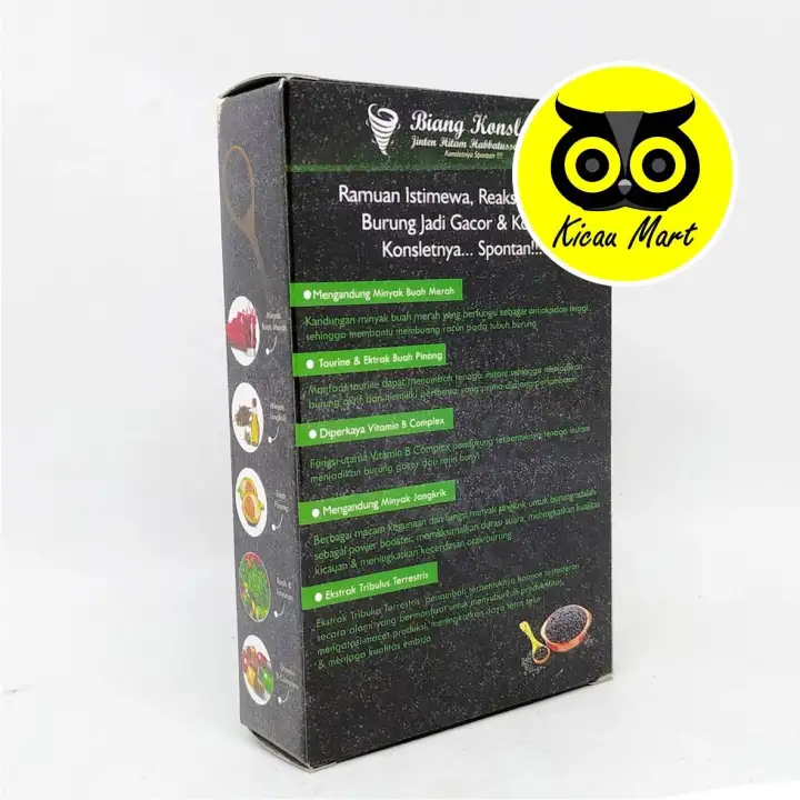 Vitamin Lomba Obat Penggacor Burung Lovebird Biang Konslet Jinten