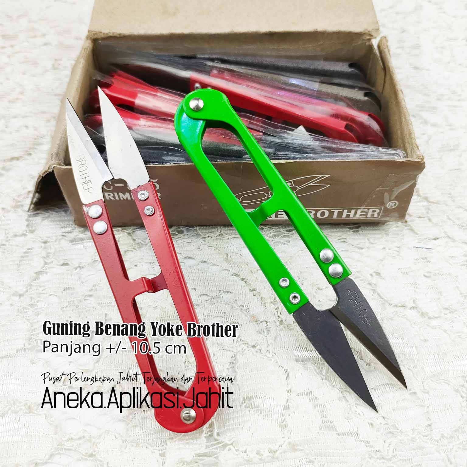 1 LSN (12 BIJI) GUNTING BENANG KECIL YOKE BROTHER Lazada Indonesia